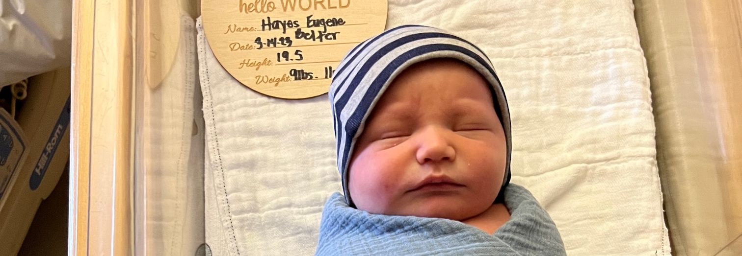 Welcome, Hayes Eugene Belter, to the Giesting Financial Family!